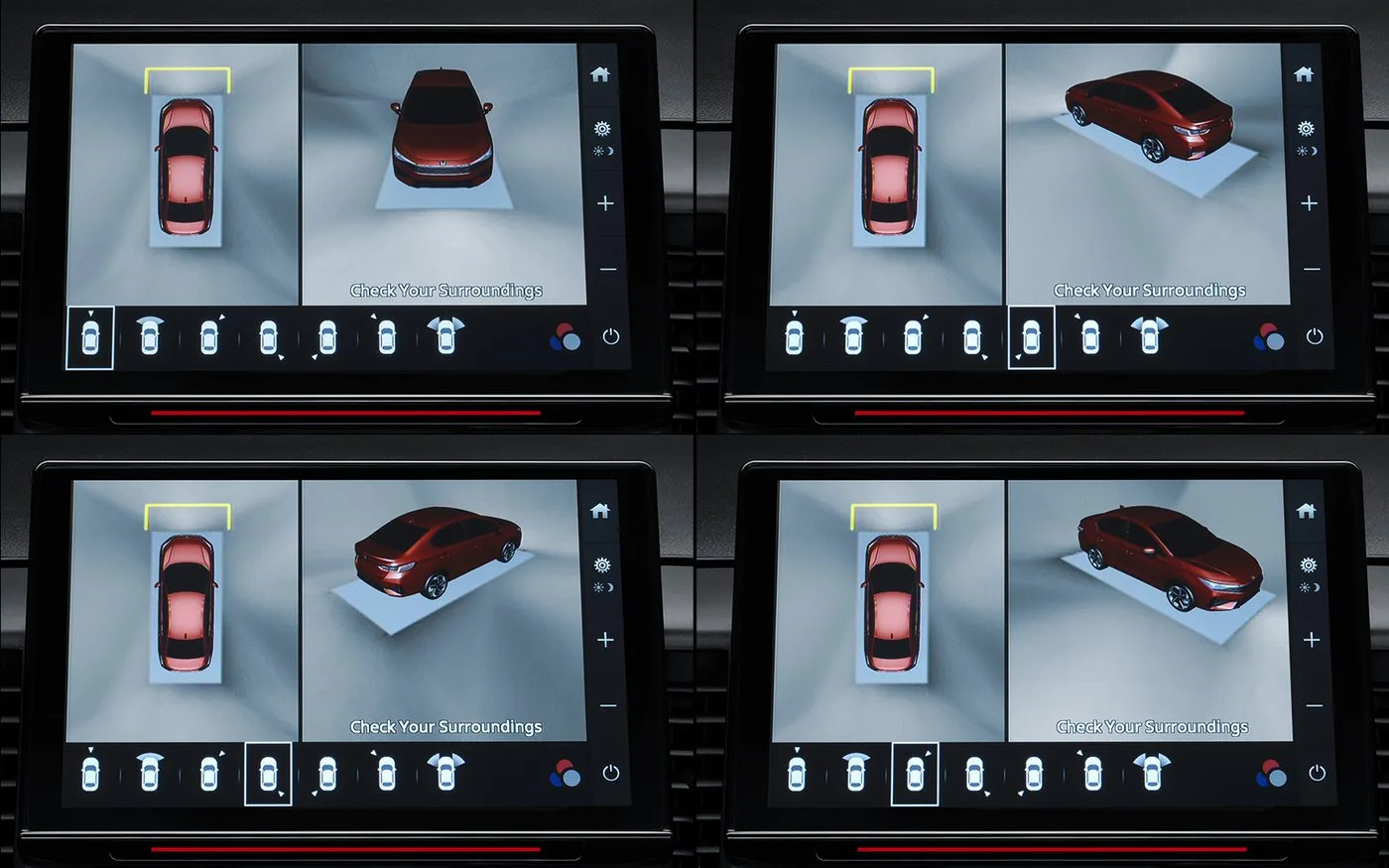 Honda City 2026 ระบบกล้องมองภาพรอบทิศทาง MVCS
