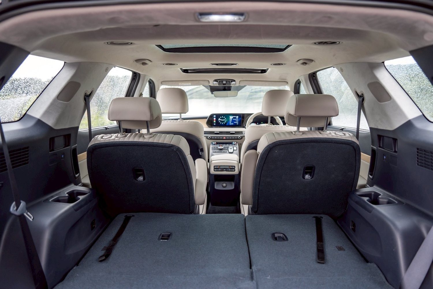 Hyundai Palisade 2026 พื้นที่ห้องโดยสารและสัมภาระ