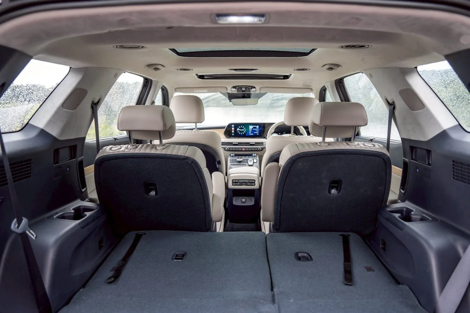 Hyundai Palisade 2026 พื้นที่ห้องโดยสารและสัมภาระ