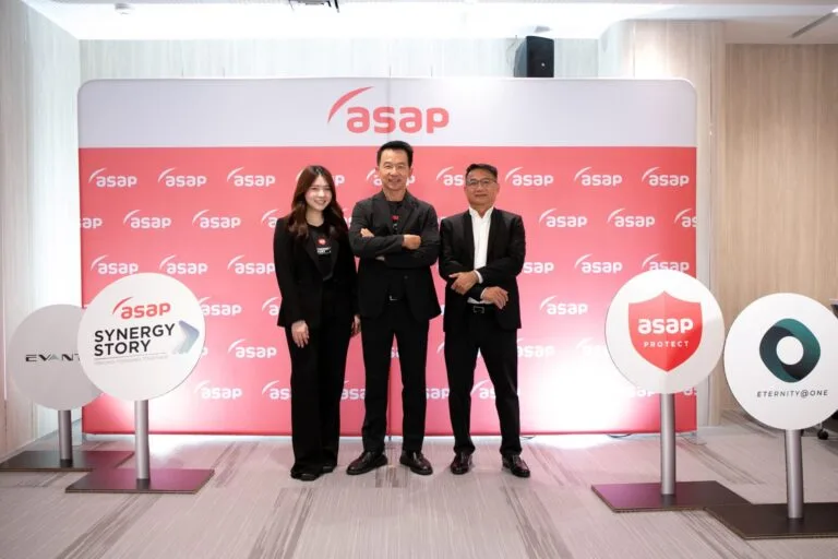 ภาพรวมผู้บริหาร asap ในงาน SYNERGY STORY