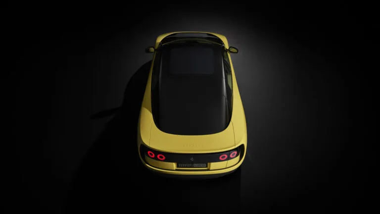 Ferrari Luce 2026 มุมมองด้านบนในสตูดิโอ