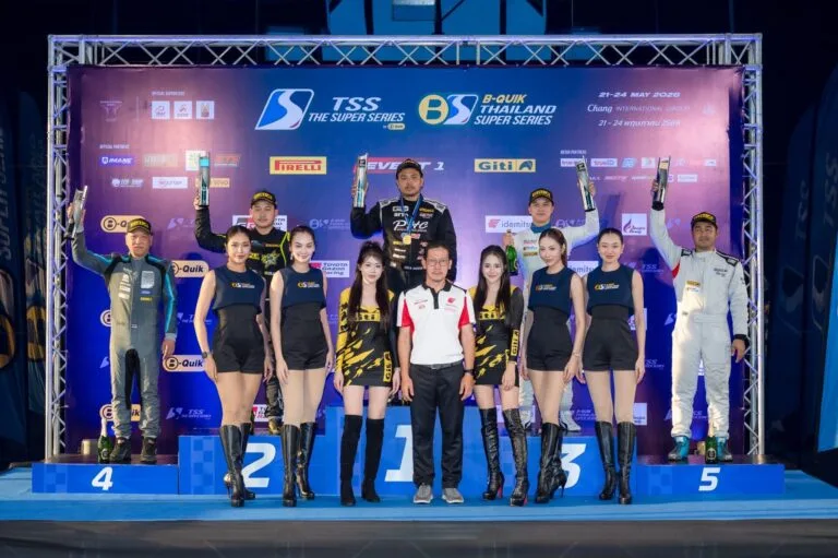 ทีม Ford Thailand Racing ขึ้นรับรางวัลบนโพเดียม Thailand Super Series 2026