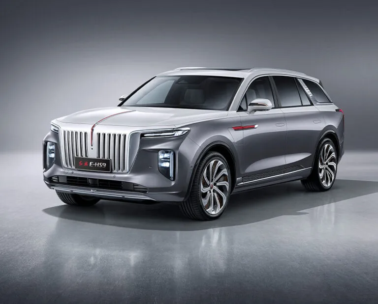 รายละเอียดภายใน HONGQI E-HS9
