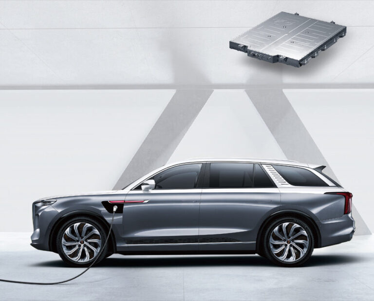 หลังคาและบรรยากาศห้องโดยสาร HONGQI E-HS9