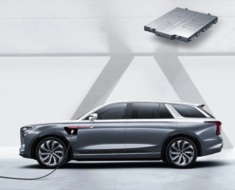 หลังคาและบรรยากาศห้องโดยสาร HONGQI E-HS9