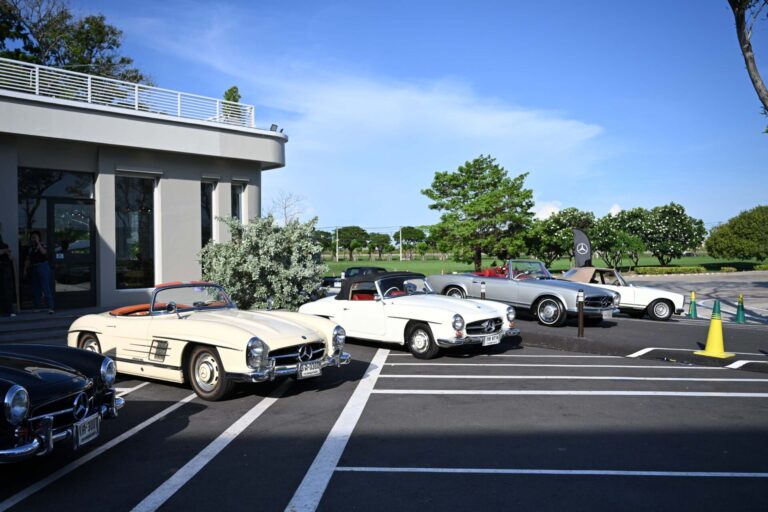 รถคลาสสิก Mercedes-Benz สะท้อนมรดกยานยนต์ 140 ปีของแบรนด์
