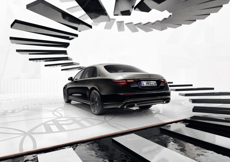 รายละเอียดเบาะและวัสดุภายใน Mercedes-Maybach S 580 e Night Series