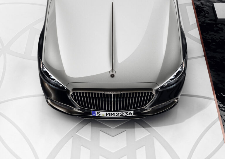 ห้องโดยสาร Mercedes-Maybach S 580 e Night Series พร้อมระบบเสียงระดับไฮเอนด์