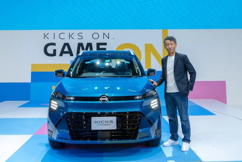 NISSAN KICKS e-POWER 2026 ไมเนอร์เชนจ์ พร้อมผู้บริหารนิสสัน ประเทศไทย