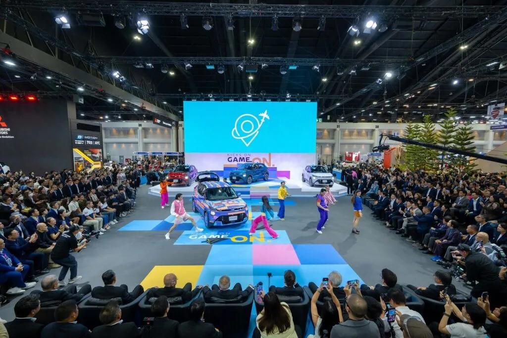 บรรยากาศงานเปิดตัว NISSAN KICKS e-POWER 2026 ในคอนเซ็ปต์ KICKS ON GAME ON