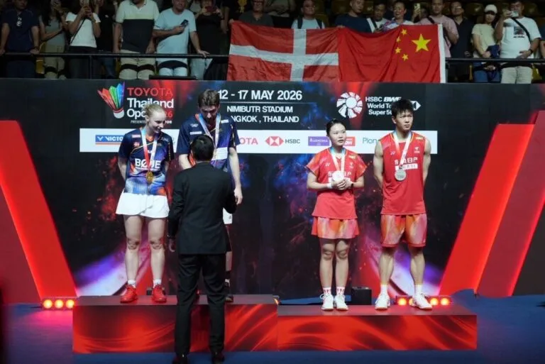 พิธีมอบรางวัลหญิงเดี่ยว TOYOTA Thailand Open 2026