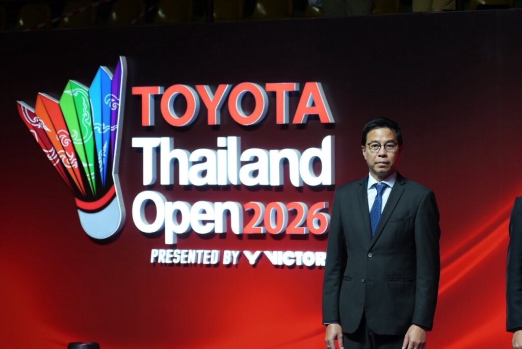 เวที TOYOTA Thailand Open 2026 presented by Victor