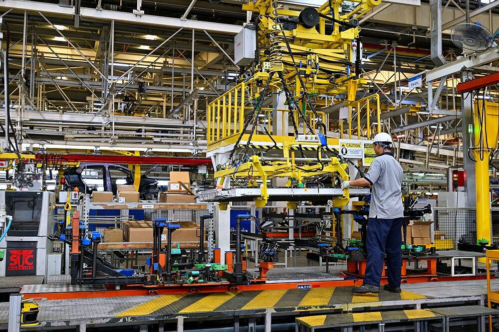 Robotic and machinery station on the NEW MG URBAN 2026 production line