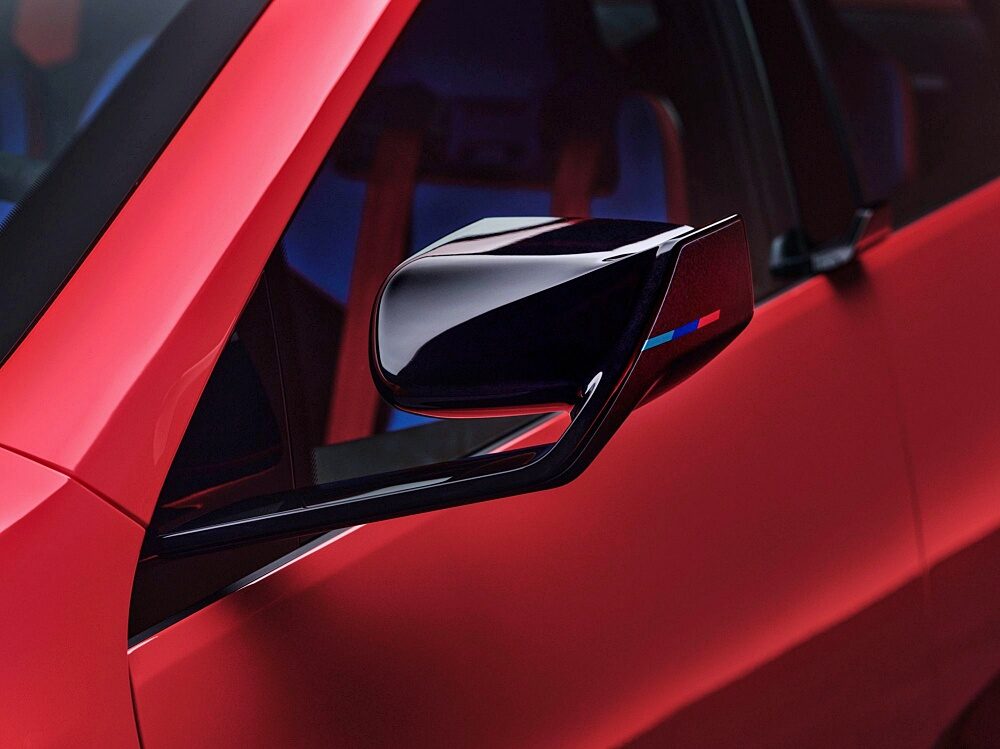 กระจกมองข้างทรง M Aero แบบลอยตัวของ BMW M Concept Neue Klasse 2026