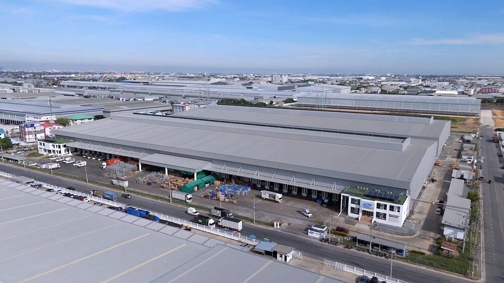 การดำเนินงานในศูนย์กระจายอะไหล่ฟอร์ด