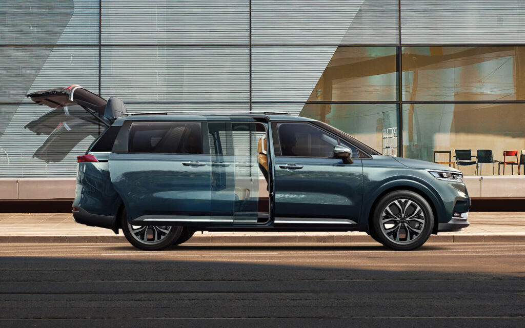 ภาพรายละเอียดฟีเจอร์ The Kia Carnival Diesel SXL สำหรับข่าวโปรโมชัน Kia มิถุนายน 2026