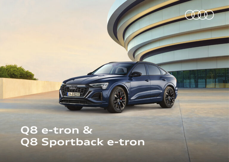 Audi Q8 Sportback e-tron (GE 2022) - ภาพสเป็กชีท