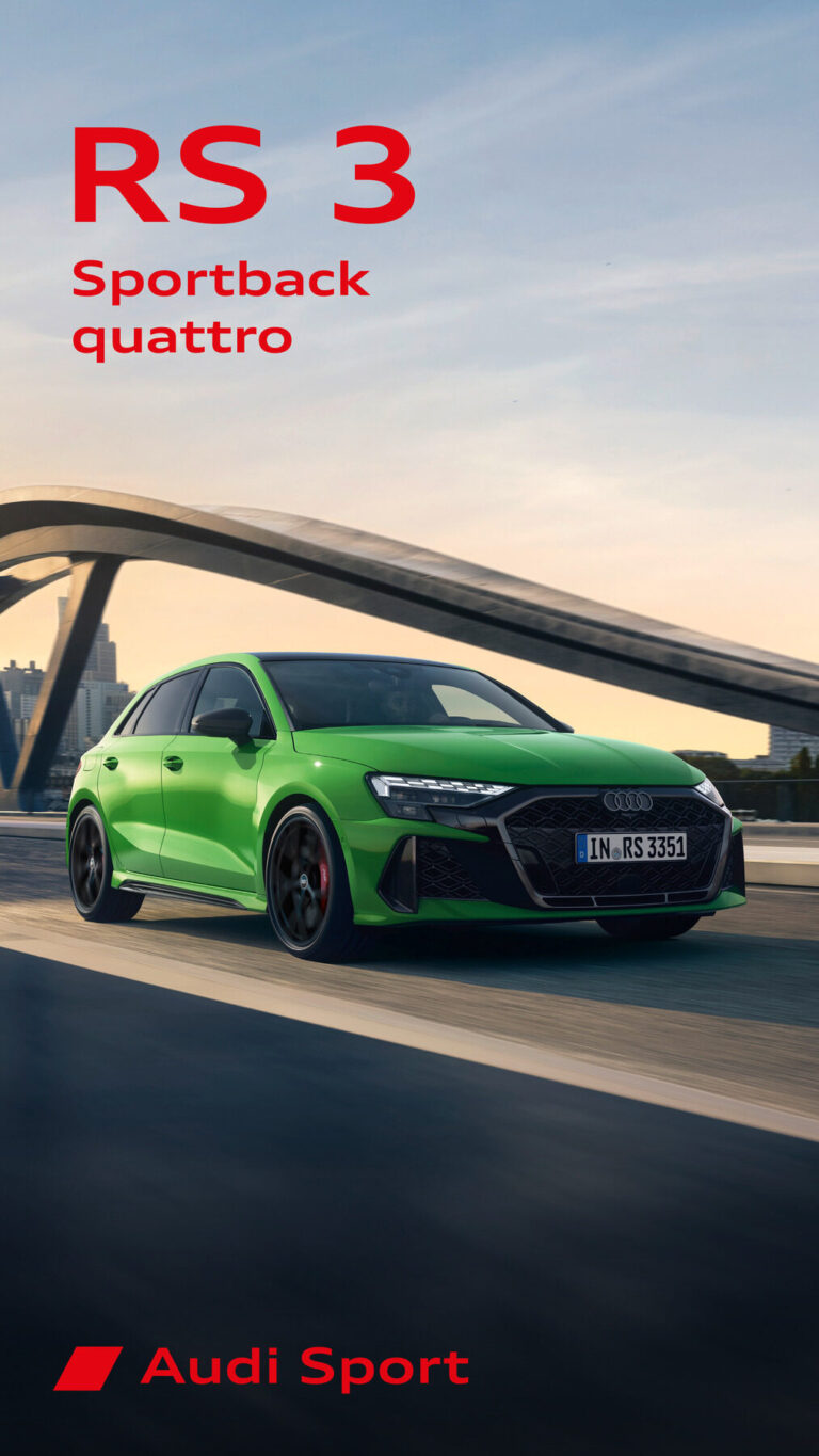 Audi RS 3 Sportback (8Y 2021) - ภาพสเป็กชีท