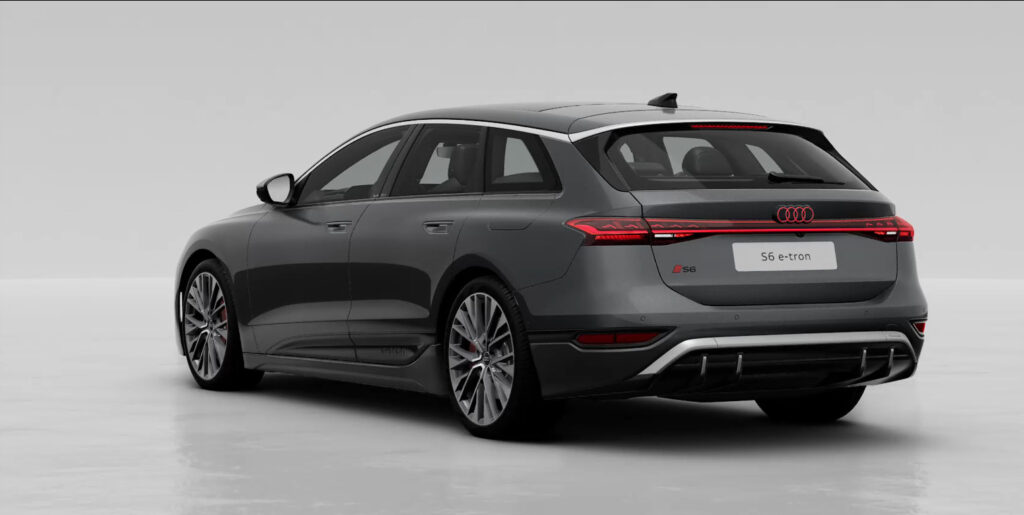 Audi S6 e-tron Avant (PPE 2024)