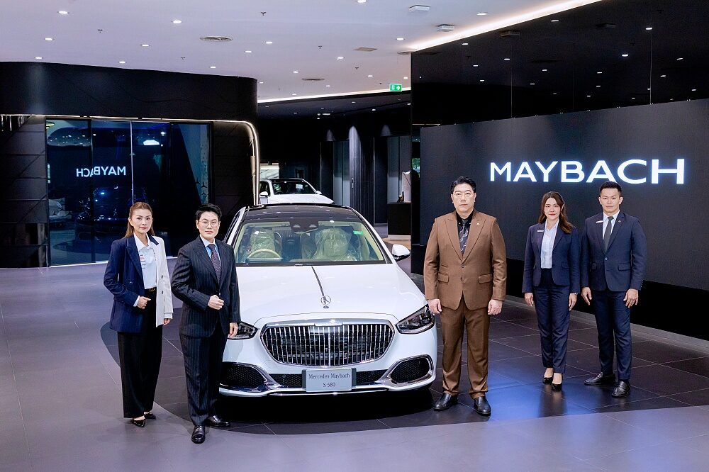 Mercedes-Maybach standards for Benz BKK Vipawadee showroom
