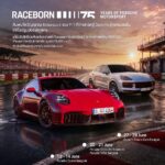 สปิริตสนามแข่งสู่ท้องถนน ปอร์เช่ เอเอเอสฯ ฉลอง “RACEBORN 75 Years of Porsche Motorsport” อัดโปรโมชั่น Porsche Cayenne 2026 พร้อมสิทธิ์ซิ่งบาสเซนสตรีทเซอร์กิต
