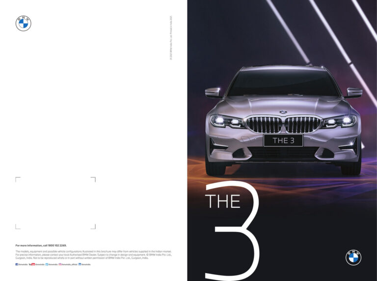 BMW 3 Series Long Wheelbase (G28 2019) - ภาพสเป็กชีท