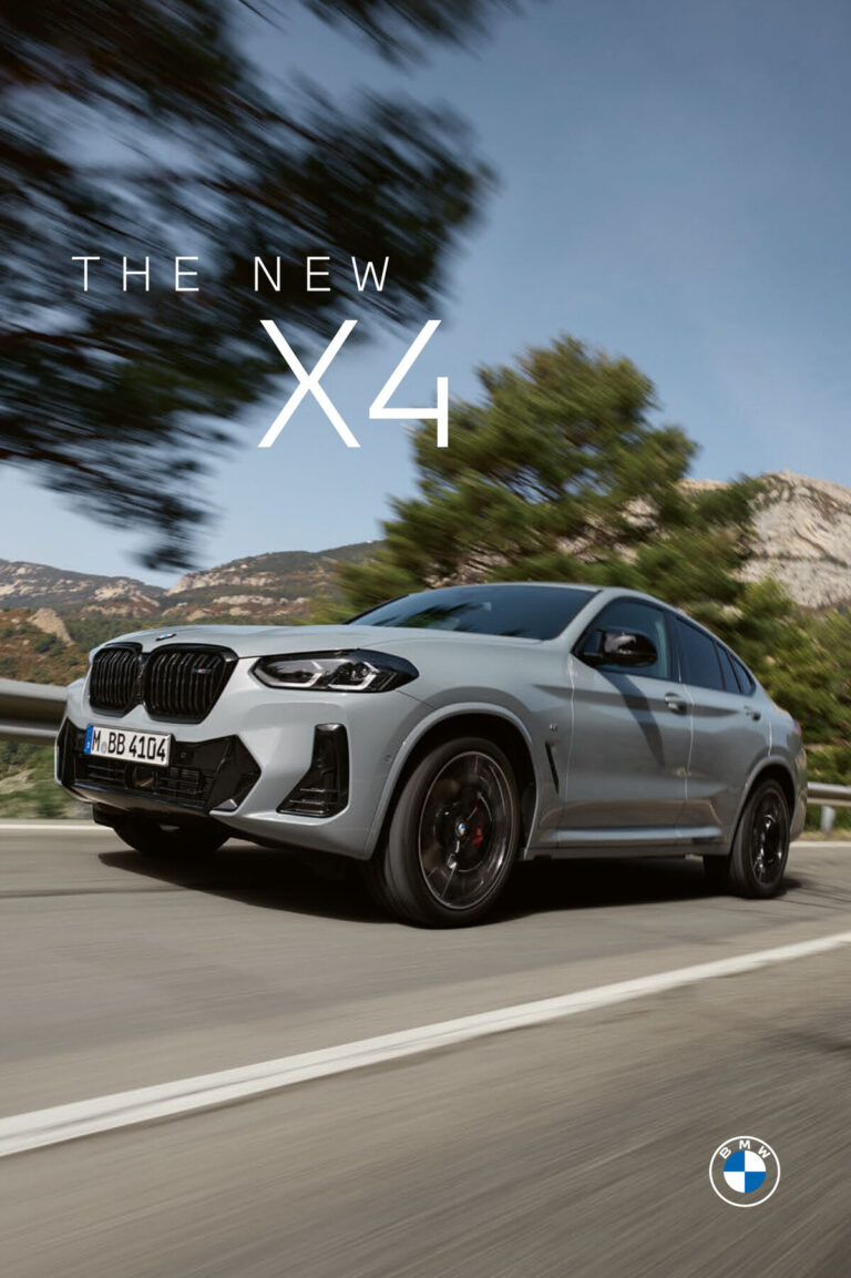 BMW X4 (G02 2018) - ภาพสเป็กชีท