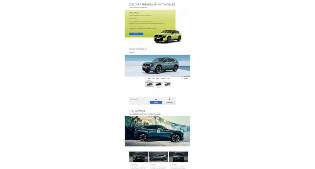 BMW XM (G09 2022)