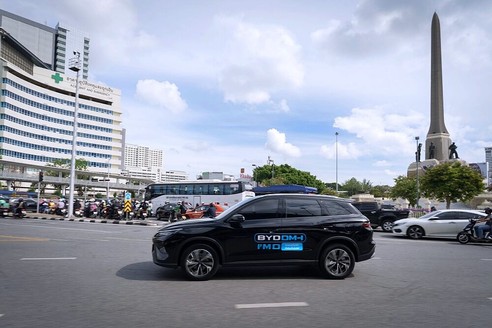 BYD SEALION 5 DM-i 2026 บนเส้นทางทดสอบย่านอนุสาวรีย์ชัยสมรภูมิ