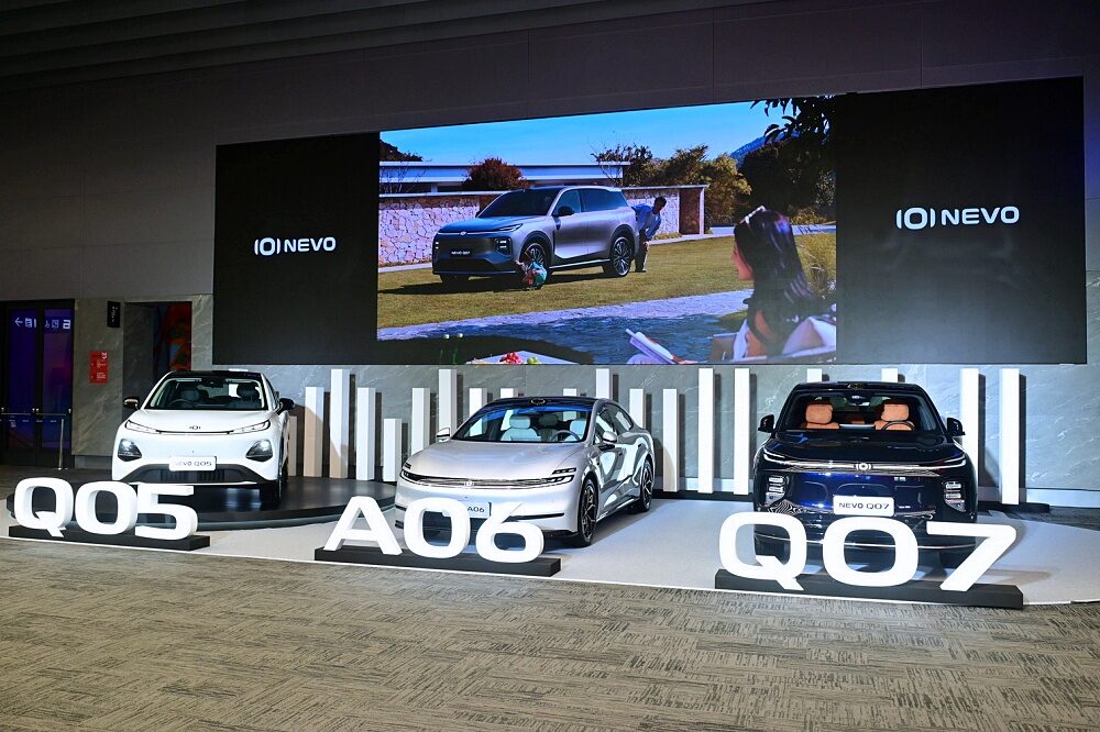 ไลน์อัปรถยนต์ CHANGAN NEVO Q05 A06 และ Q07