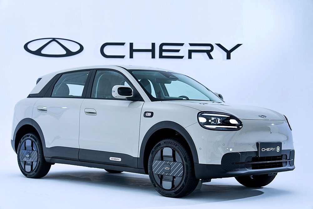 Chery Q 2026 ดีไซน์รถไฟฟ้าขนาดเล็ก