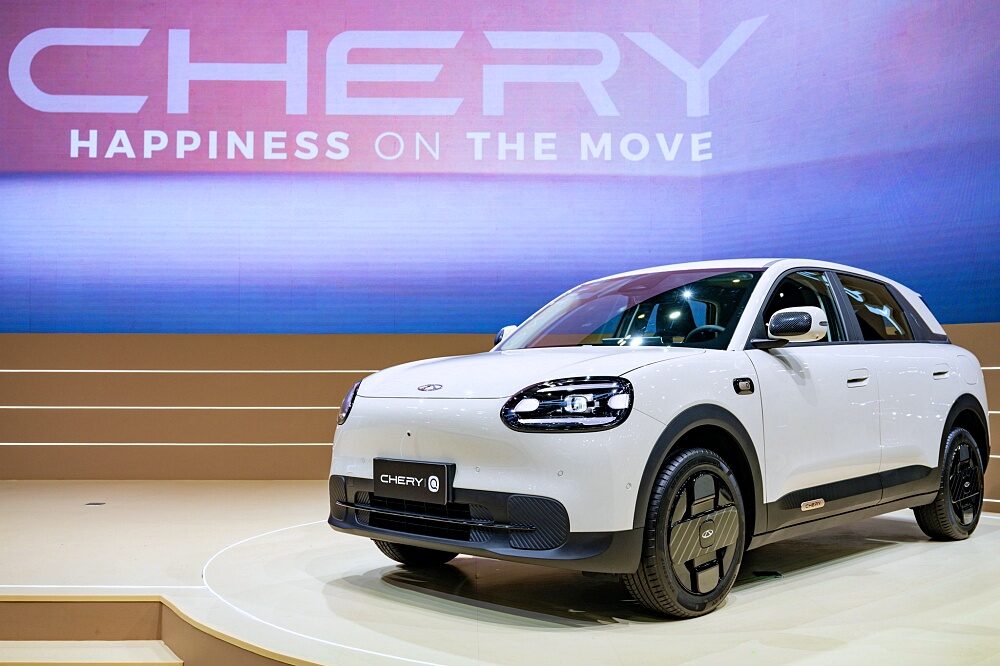 บรรยากาศการเปิดตัว Chery Q รถอีวีรุ่นใหม่