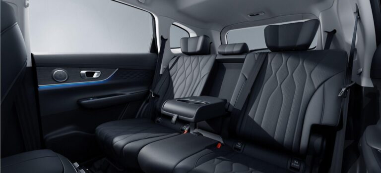 Chery TIGGO8 rear seats