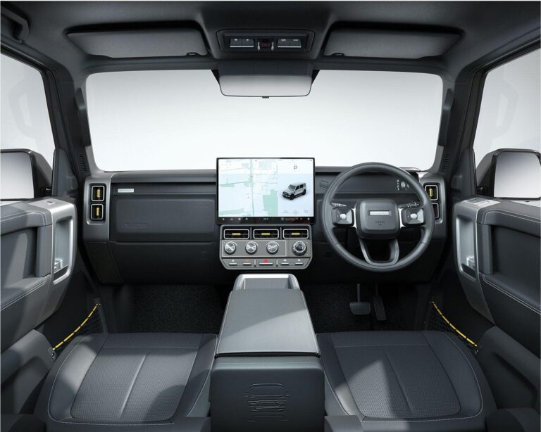 Chery V23 interior front dashboard official