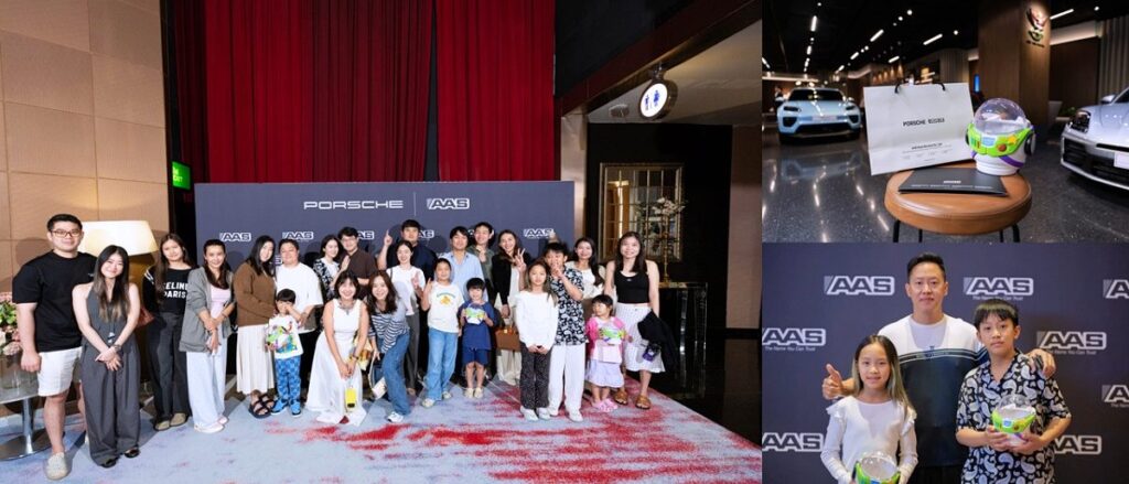 ปอร์เช่ เอเอเอสฯ จัดกิจกรรม Private Screening ชมภาพยนตร์ “Toy Story 5” สุดเอ็กซ์คลูซีฟ มัดใจครอบครัว AAS สะท้อนบริการหลังการขายระดับทอง