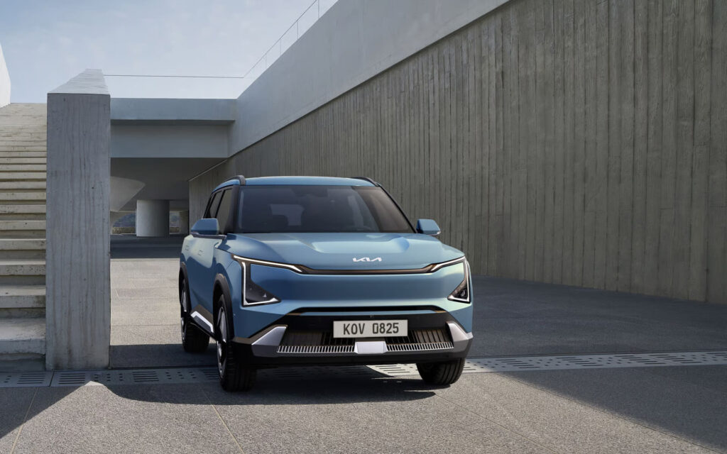 ภาพภายนอก The Kia EV5 สำหรับข่าวโปรโมชัน Kia มิถุนายน 2026
