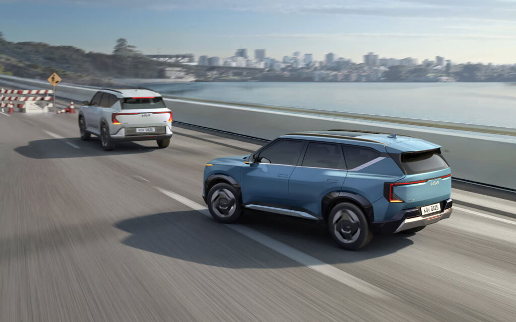 ภาพภายนอก The Kia EV5 สำหรับข่าวโปรโมชัน Kia มิถุนายน 2026