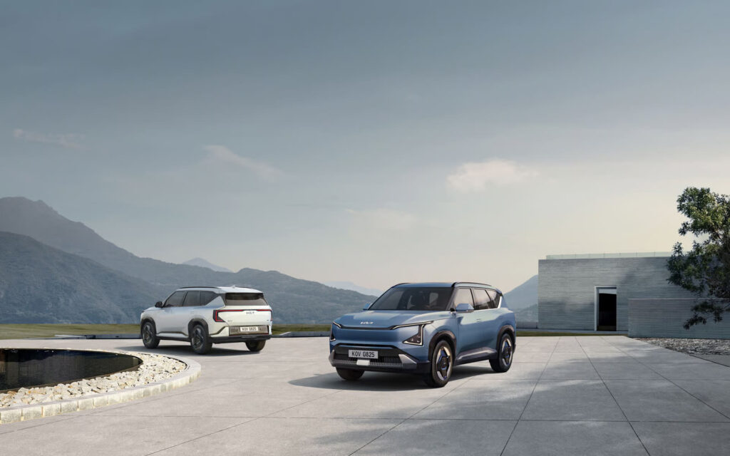 ภาพภายนอก The Kia EV5 สำหรับข่าวโปรโมชัน Kia มิถุนายน 2026