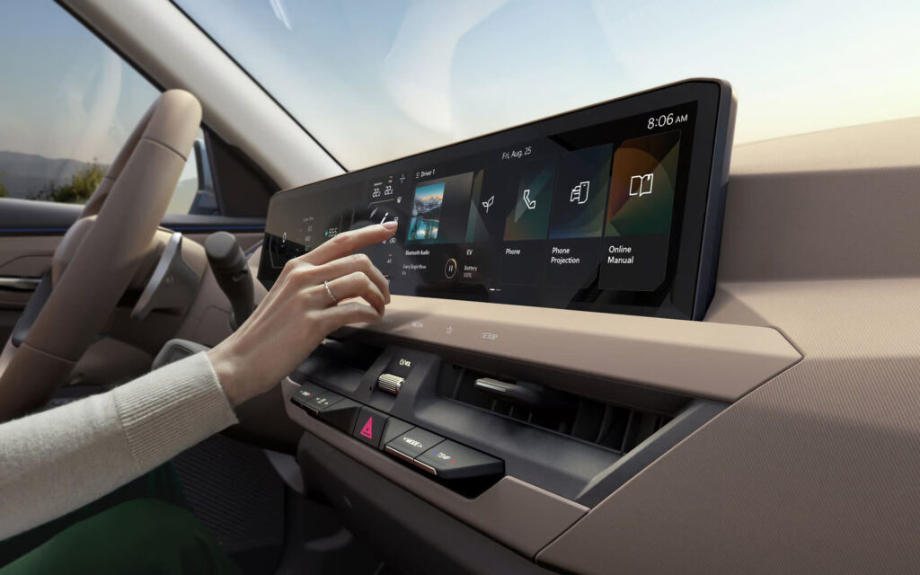 ภาพห้องโดยสาร The Kia EV5 สำหรับข่าวโปรโมชัน Kia มิถุนายน 2026