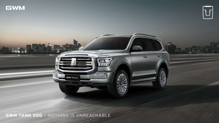 GWM Tank 500 (1st Gen 2021) - ภาพสเป็กชีท