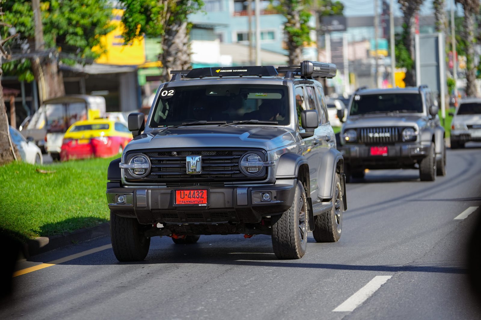 ขบวนรถยนต์ GWM TANK เดินทางเข้าร่วมกิจกรรม TANK OFF-ROAD ACADEMY ณ จังหวัดภูเก็ต