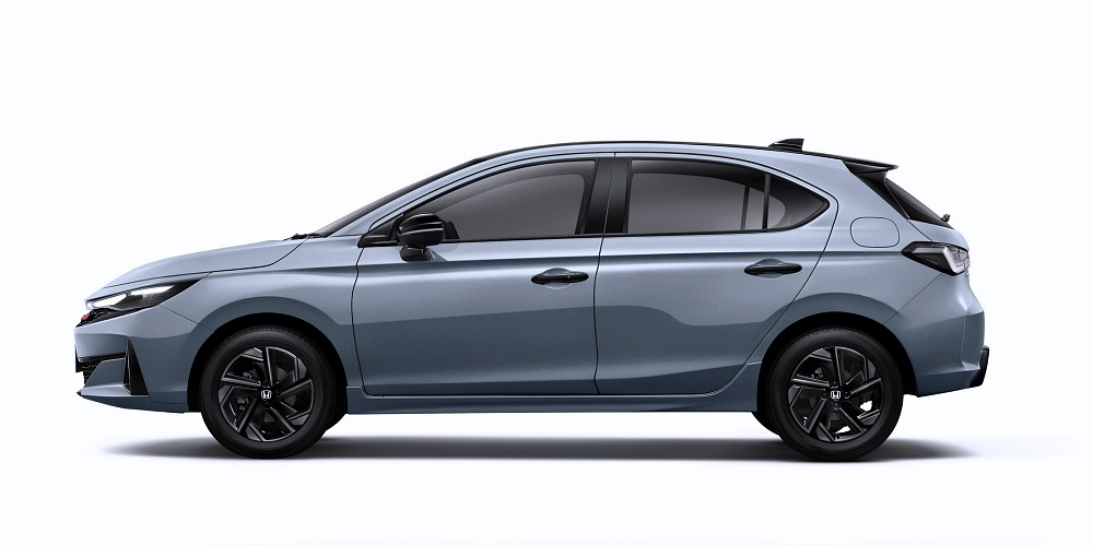 Honda City Hatchback 2026 e:HEV RS Urban Gray with black two-tone roof