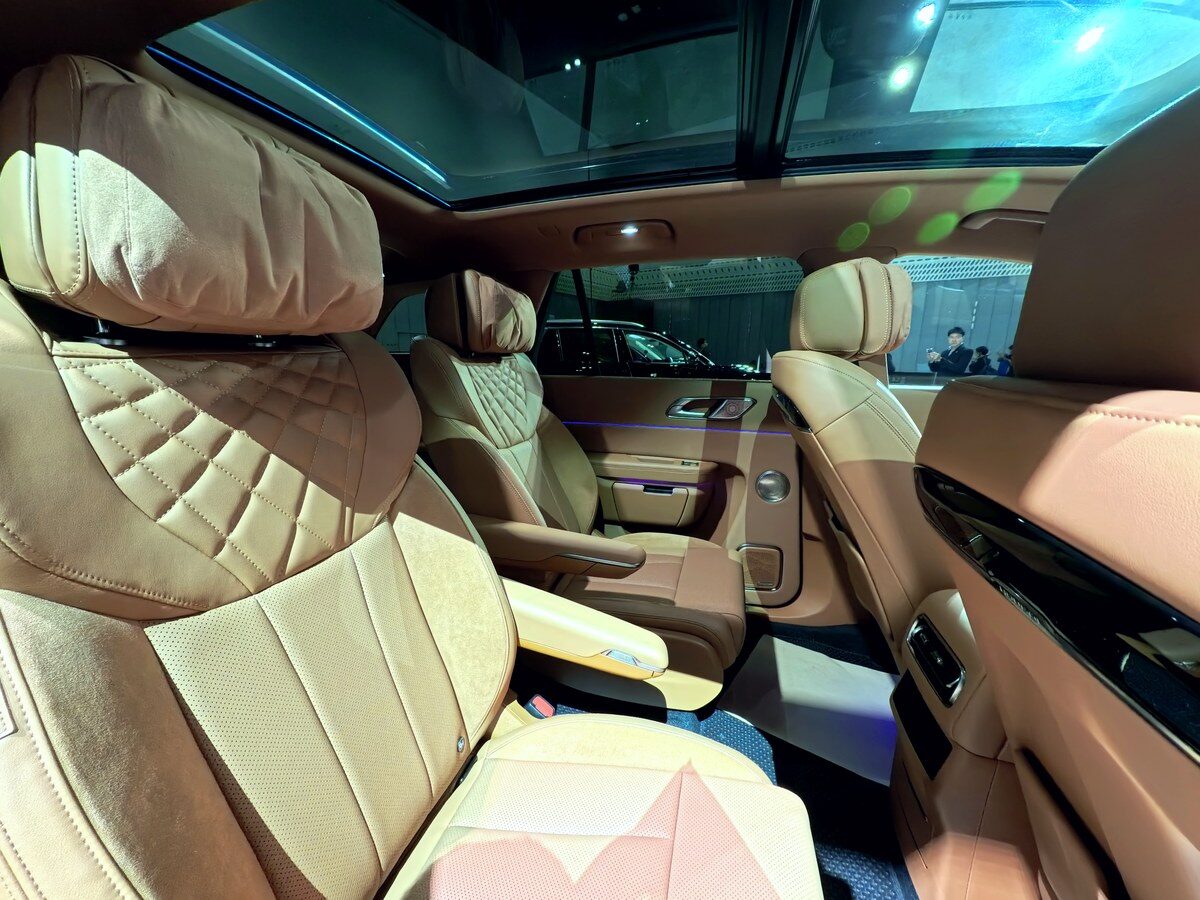 หลังคาพาโนรามา HONGQI E-HS9