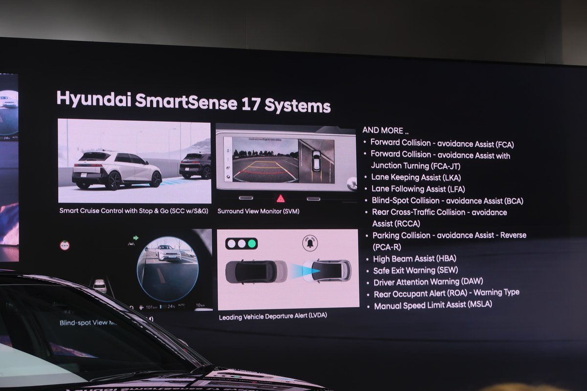 สไลด์ Hyundai SmartSense 17 ระบบของ Hyundai IONIQ 5 N Line 2026