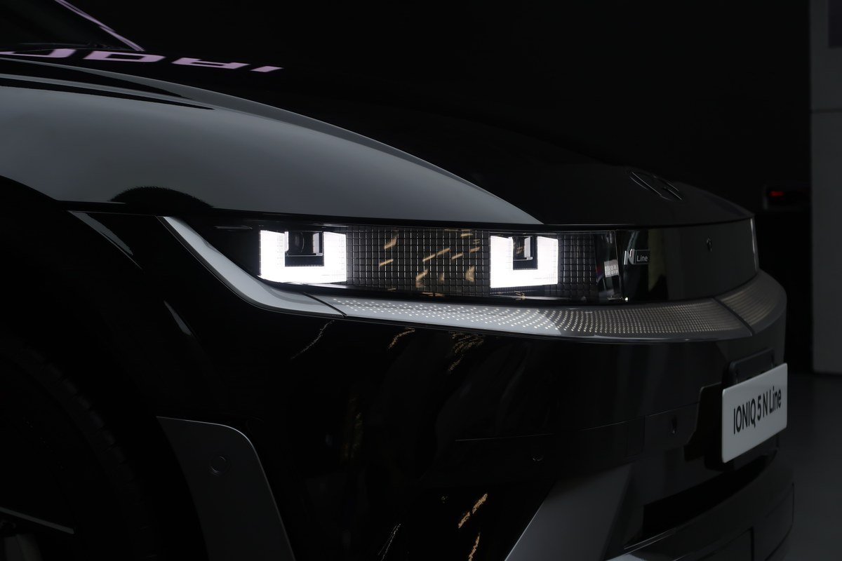 ไฟหน้า Parametric Pixel ของ Hyundai IONIQ 5 N Line 2026