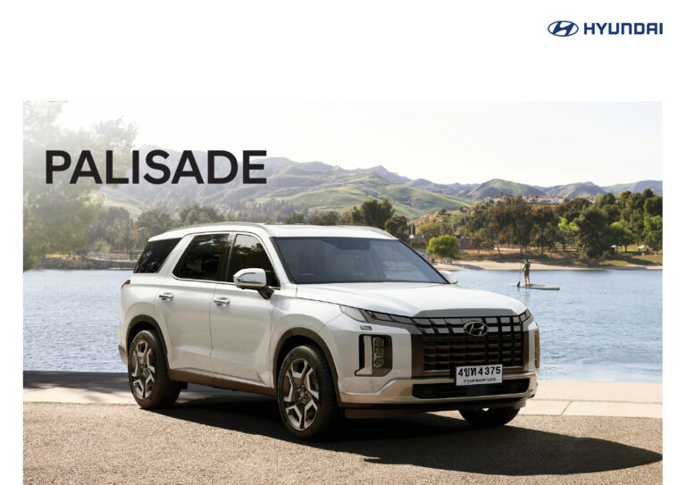 Hyundai Palisade (2nd Gen 2025) - ภาพสเป็กชีท