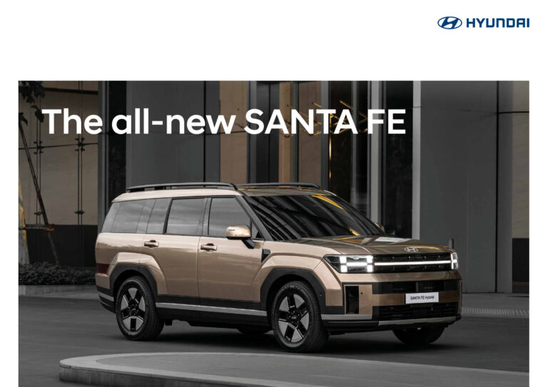 Hyundai Santa Fe (5th Gen 2023) - ภาพสเป็กชีท