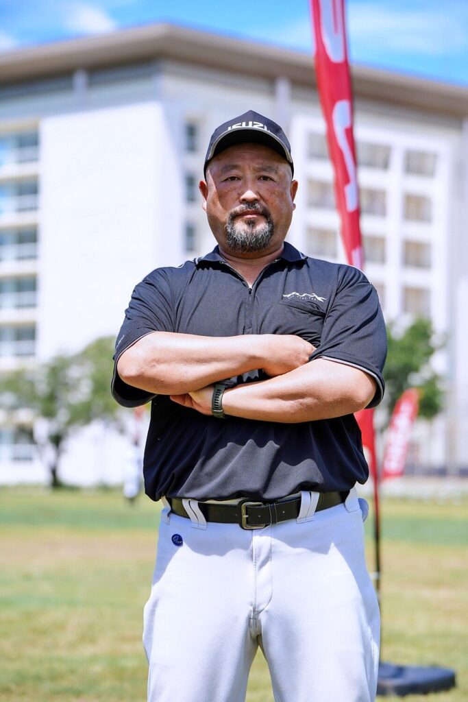 Isao Aoyama, head coach of Thailand U12 youth baseball team