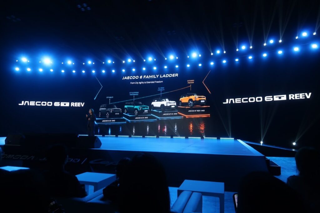 สไลด์เทคโนโลยี REEV, i-WD และรายละเอียดระบบขับเคลื่อนในงาน TECH DAY 2026 ภาพที่ 42