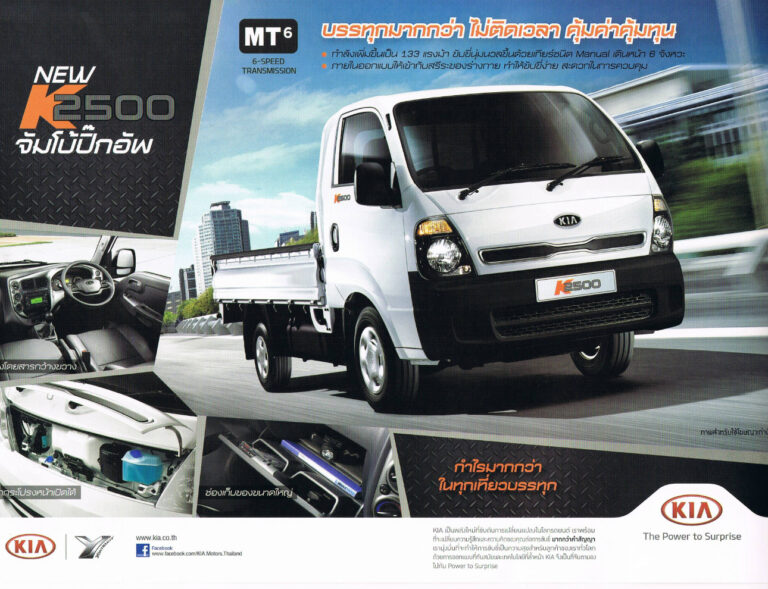 Kia K2500 (3rd Gen 2004) - ภาพสเป็กชีท